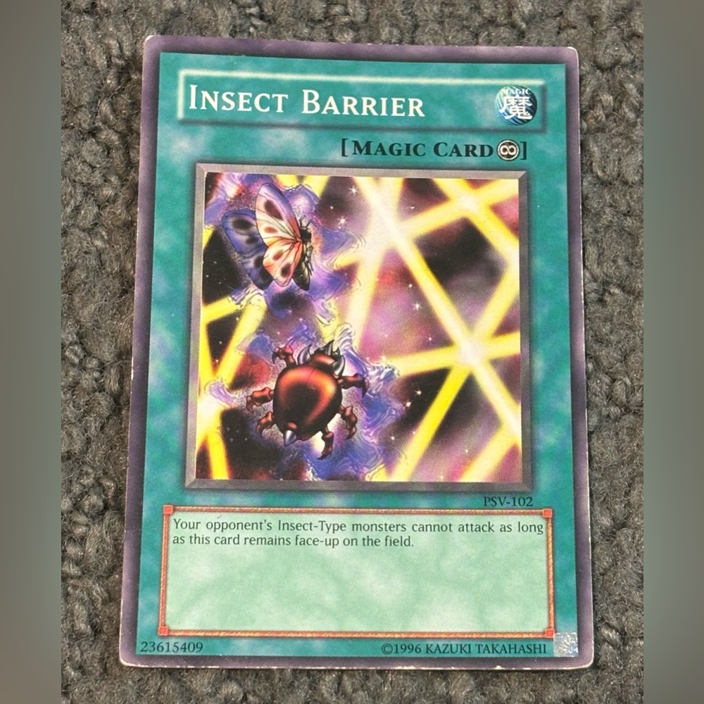 Yu-Gi-Oh TCG Insect Barrier PSV-102 1st Edition